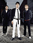 Muse 
 
"Useless device, it won't suffice,I want a new game to play 
When I am gone 
It won't be long, before I disturb you in the dark" 
 
Favourite...