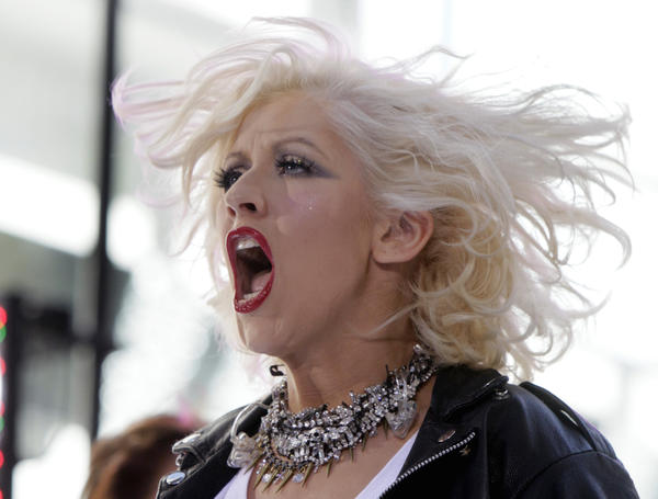 NYRD111 Today Show Christina Aguilera