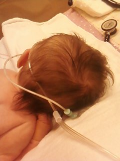 see how much hair shes got