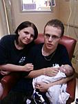 me,my fiance nate(daddy), and our baby girl