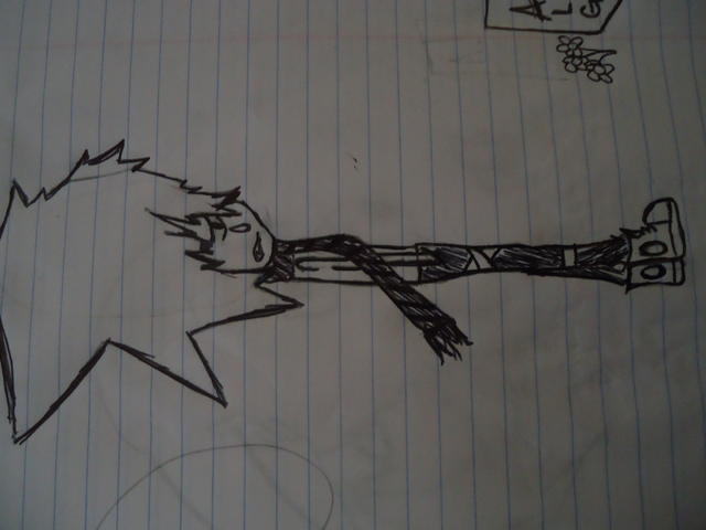 Elliot drawing :D my very own character i drew.