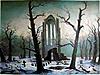 Friedrich - Cloister Cemetery in the Snow