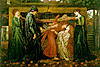 Rossetti - Dante's Dream at the Time of the Death of Beatrice