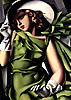 De Lempicka - Girl in green