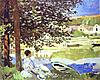 Monet  -The River