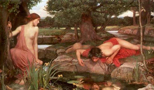 Waterhouse- Echo and Narcissus