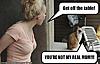funny pictures cat and human argue