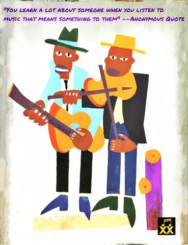 Quote about sharing music with friends