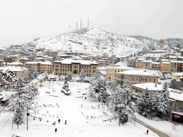 Snow in Kastamonu