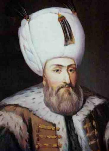 Suleiman I, His Imperial Majesty Grand Sultan, Commander of the Faithful and Successor of the Prophet of the Lord of the Universe (Ottoman Turkish: سليمان Sulaymān, Modern Turkish: Sleyman; almost always Kanuni Sultan Sleyman; 6 November 1494   5/6/7 September 1566) was the tenth and longest-reigning Sultan of the Ottoman Empire, from 1520 to his death in 1566