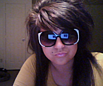 con lentes.. tu sabes. jaja