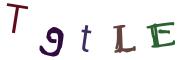 Image CAPTCHA